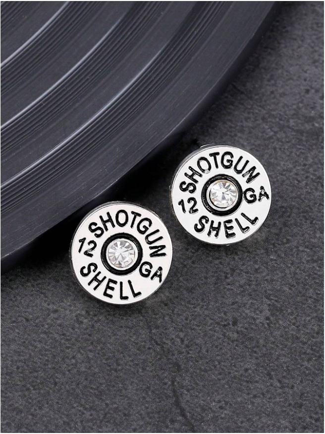 12 Gauge Stud Earrings