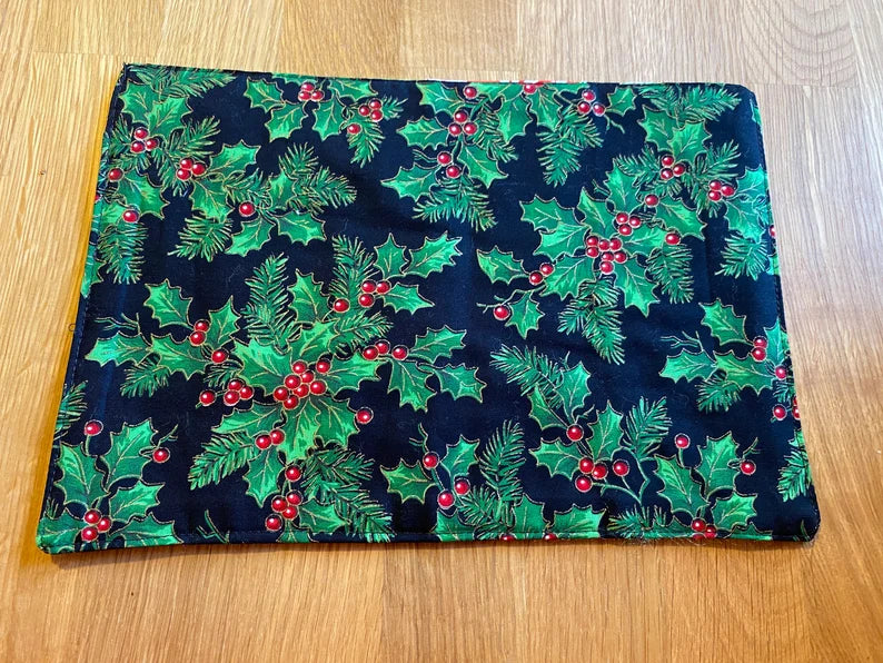 Christmas Peppermint Mug Rug