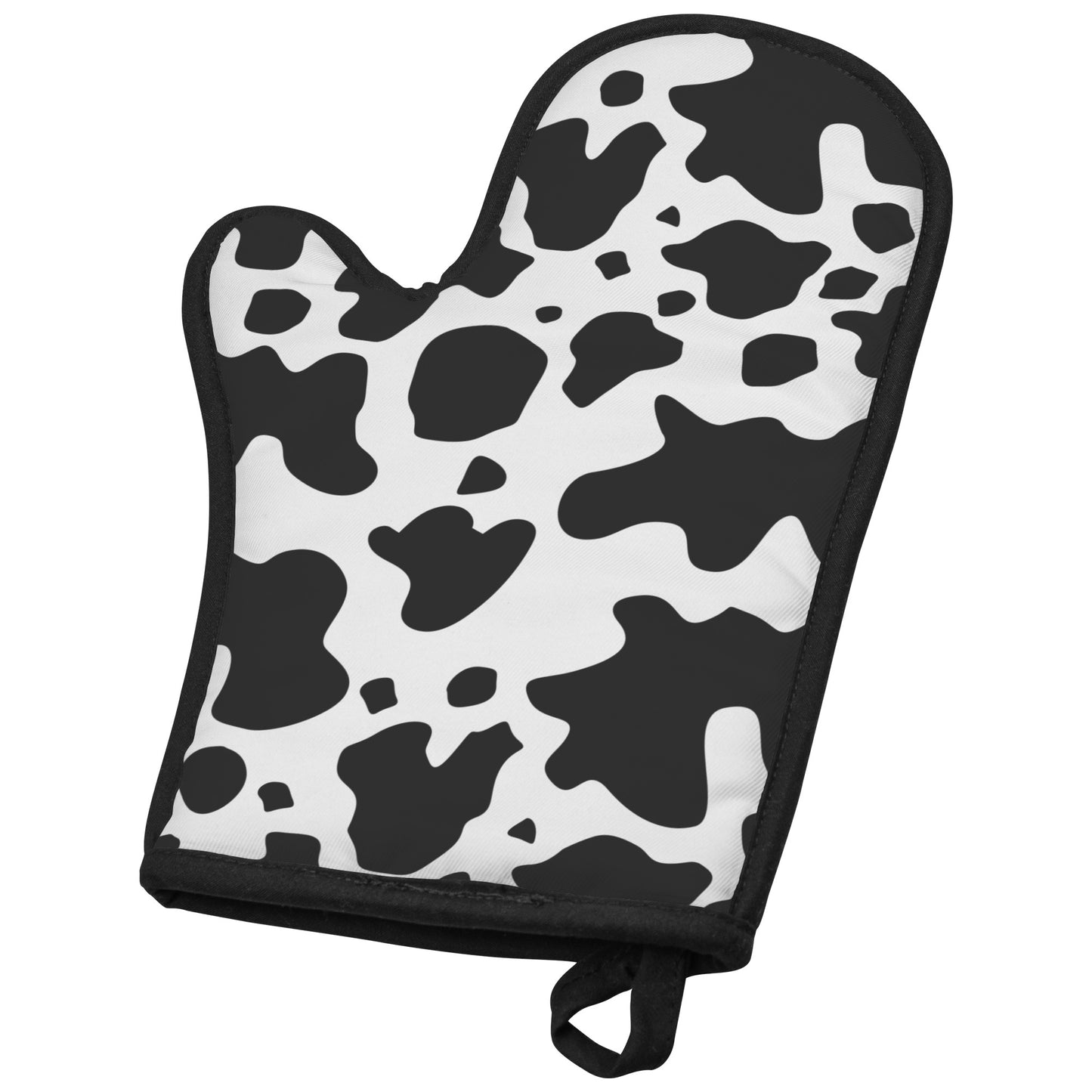Cow Print Oven Mitt