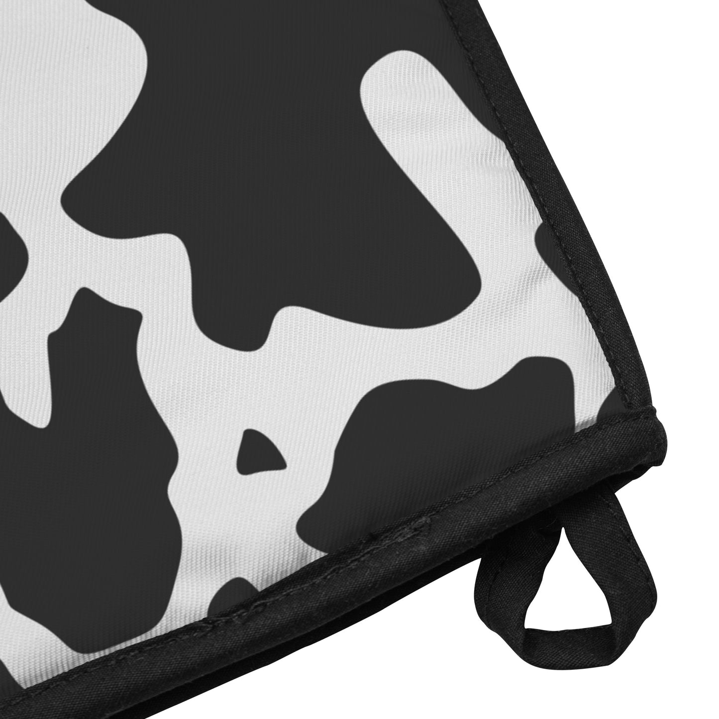 Cow Print Oven Mitt