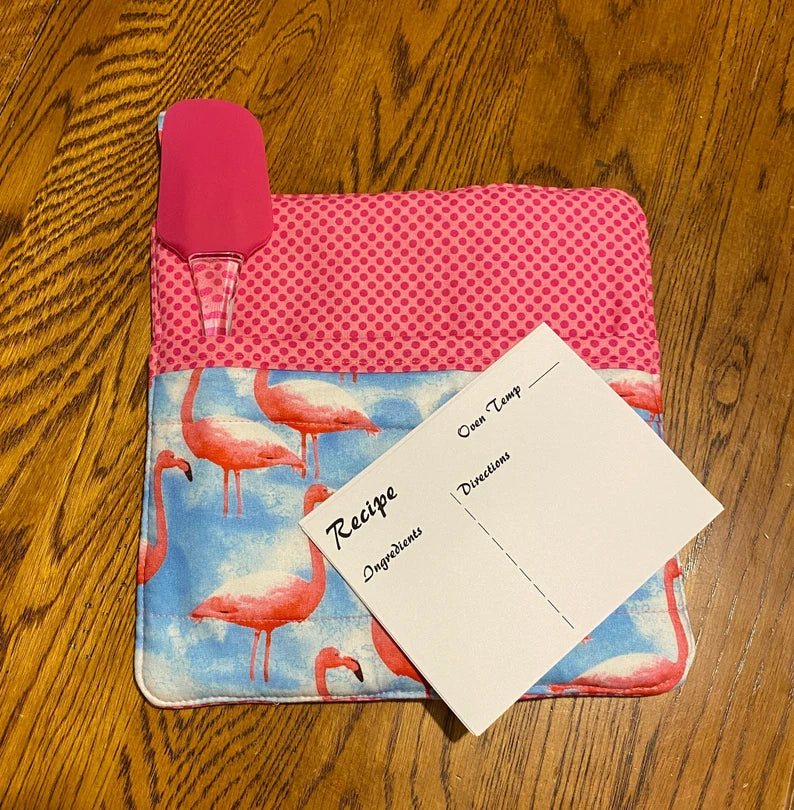 Flamingo Hot Pad Set