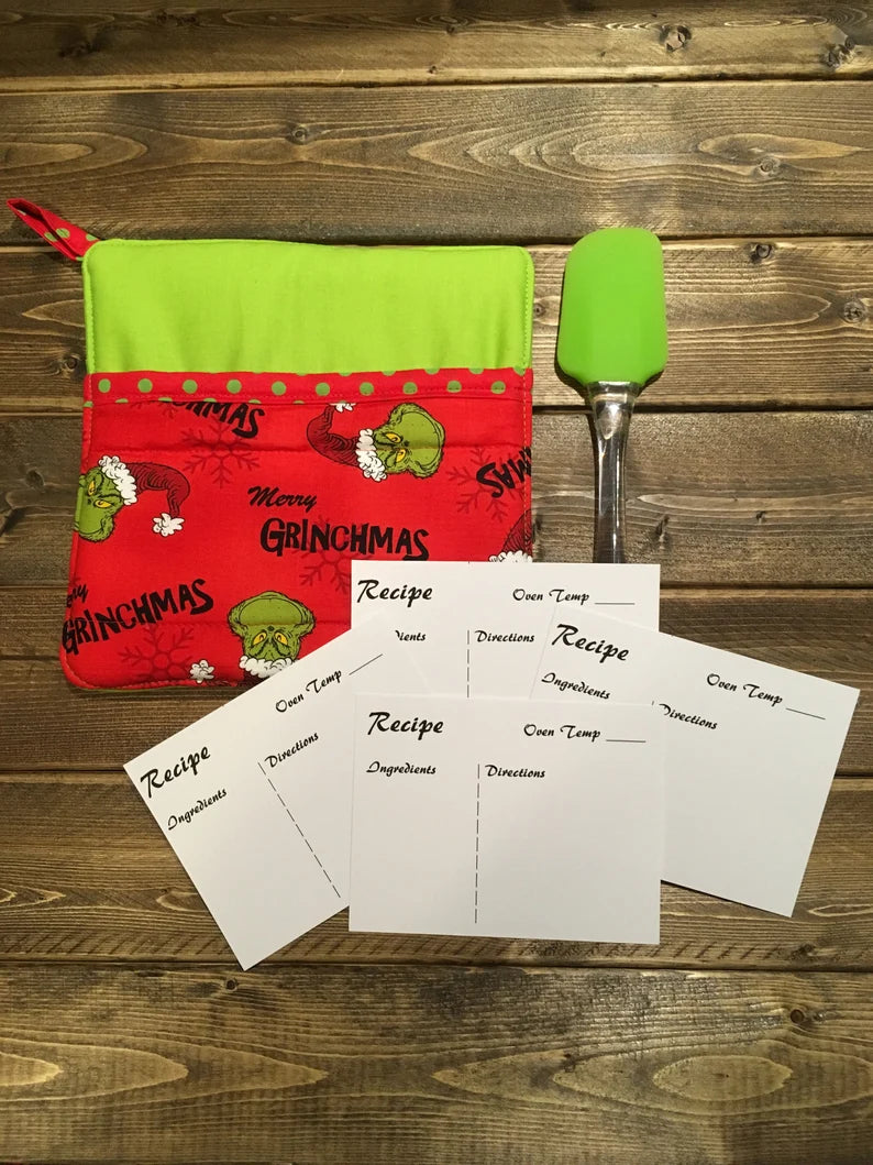 Merry Grinch-mas Hot Pad Set