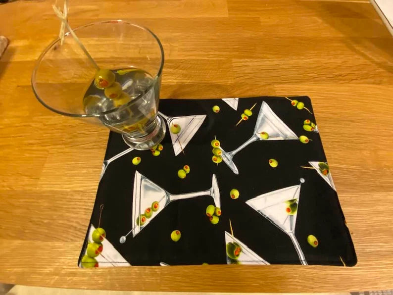 Martini Mug Rug