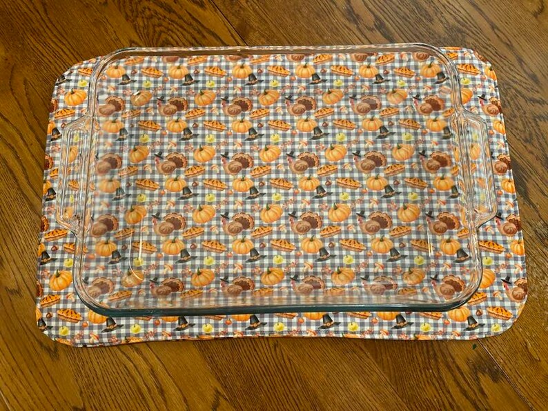 Thanksgiving Turkey Oversized Hot Pad Mat