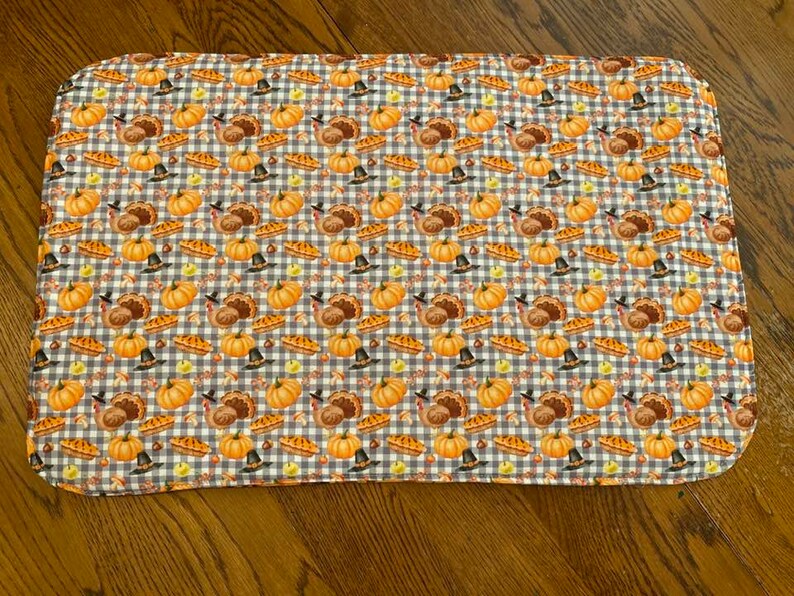 Thanksgiving Turkey Oversized Hot Pad Mat