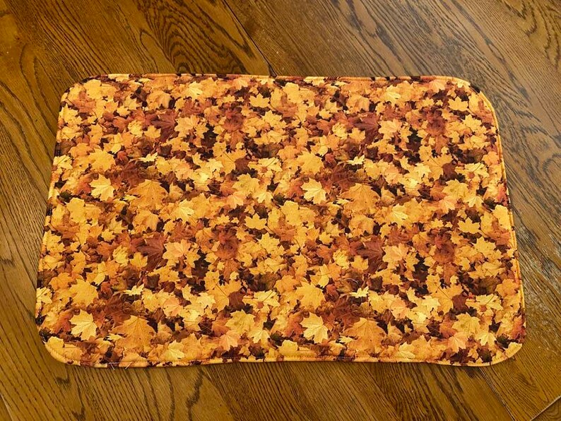 Thanksgiving Turkey Oversized Hot Pad Mat