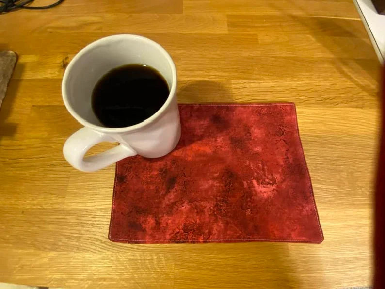 Wine and Coffee Mug Rug